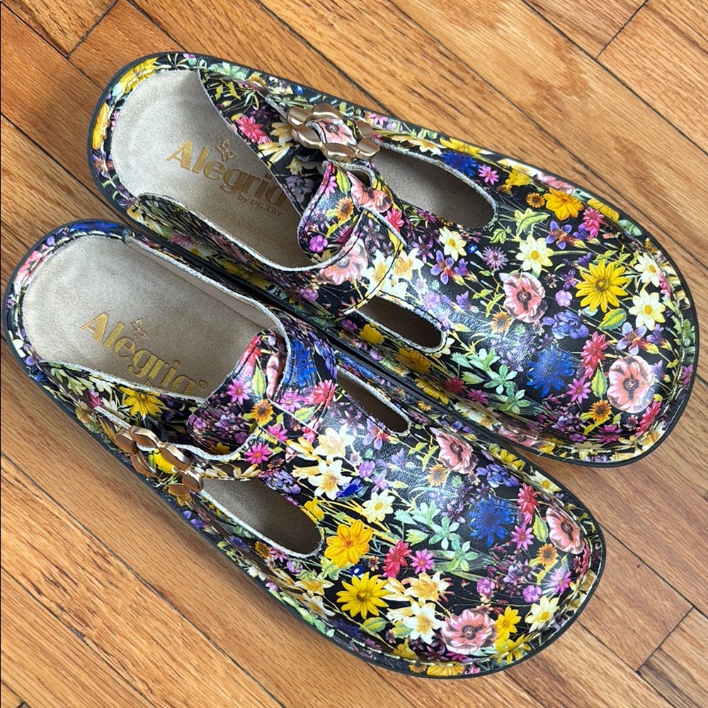 Alegria Floral Mules